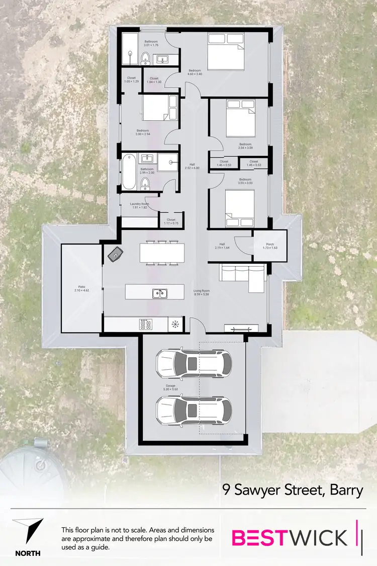 Floorplan of Homely house listing, 9 Sawyer Street, Barry NSW 2799