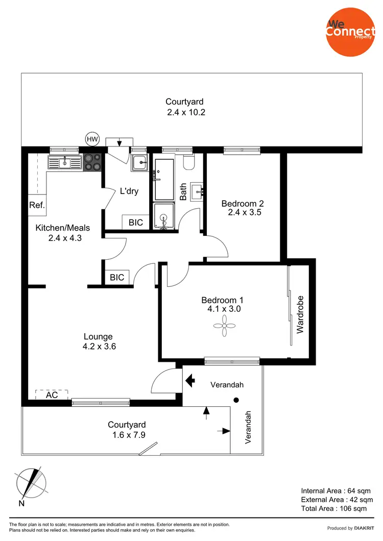 Floorplan of Homely unit listing, 3/4 Calstock Avenue, Edwardstown SA 5039