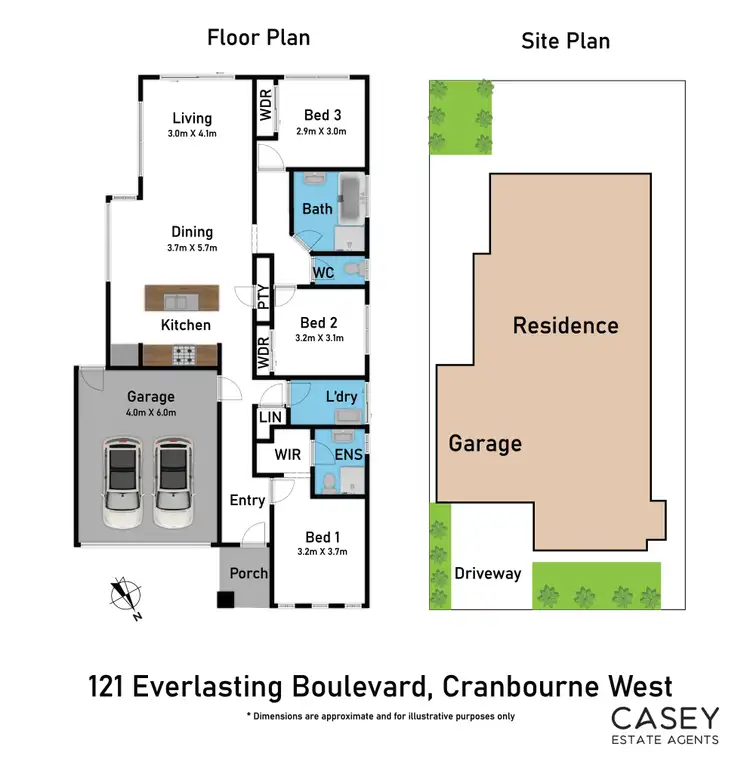Floorplan of Homely house listing, 121 Everlasting Boulevard, Cranbourne West VIC 3977
