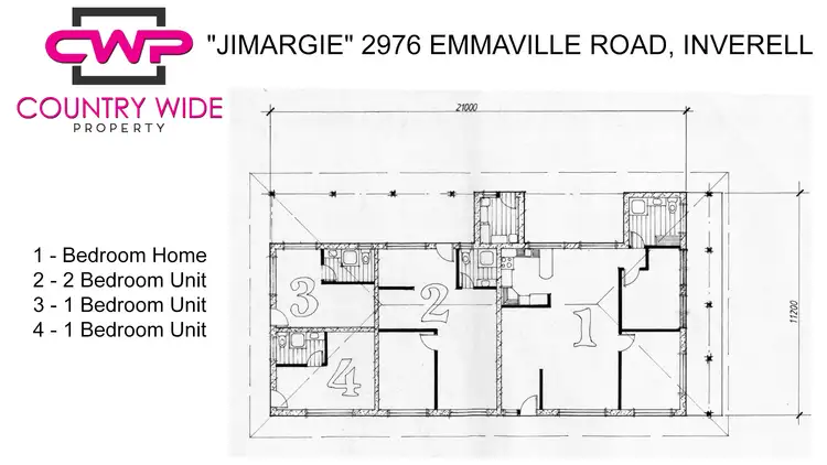 Floorplan of Homely rural property listing, 2976 Emmaville Road, Inverell NSW 2360