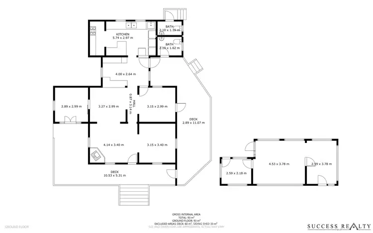 Floorplan of Homely house listing, 2 Shostacki Road, Cabarlah QLD 4352