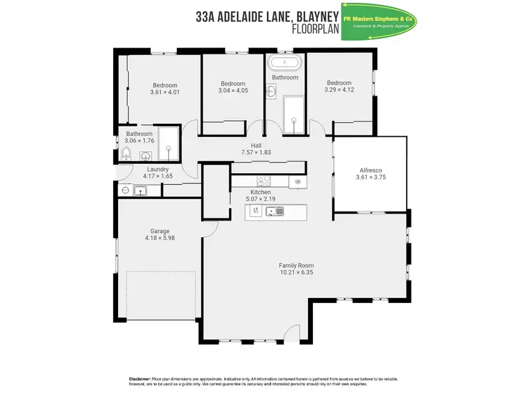 Floorplan of Homely house listing, 33A Adelaide Lane, Blayney NSW 2799