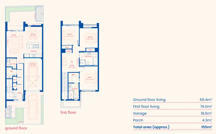 Floorplan of Homely townhouse listing, PROSPECT CORNER - Lot 11, Prospect SA 5082