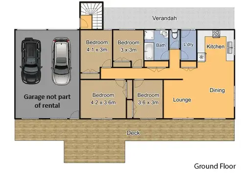 Floorplan of Homely apartment listing, Address available on request