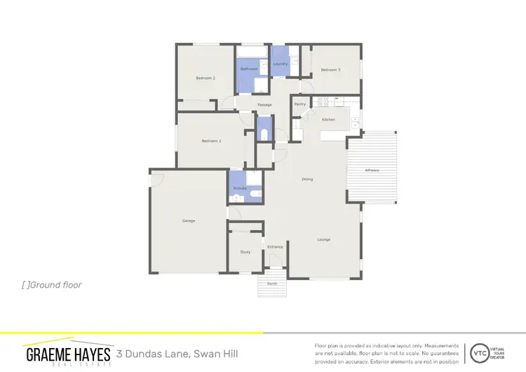 Floorplan of Homely house listing, 3 Dundas Lane, Swan Hill VIC 3585
