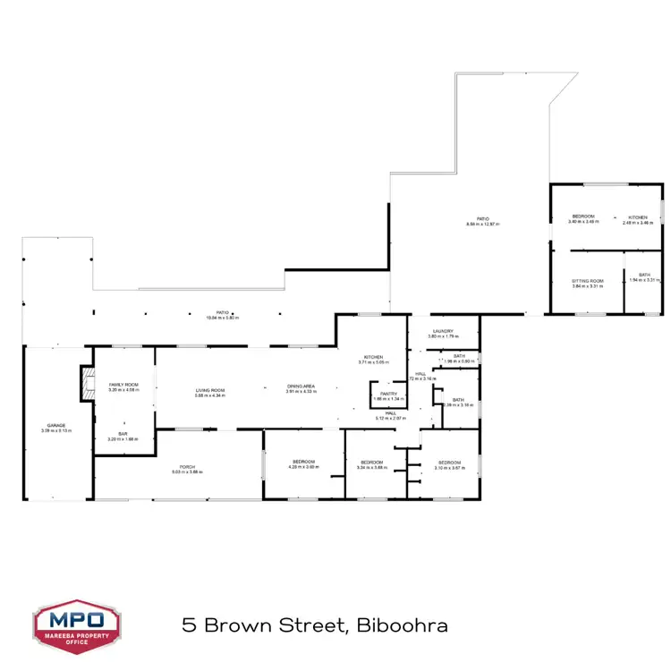 Floorplan of Homely house listing, 5 Brown Street, Biboohra QLD 4880