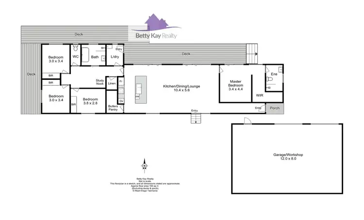 Floorplan of Homely house listing, 22 Nitida Drive, Scotchtown TAS 7330