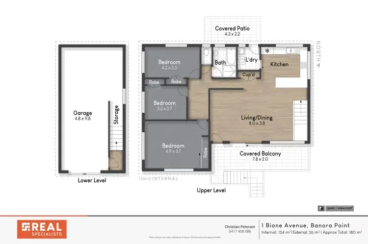 Floorplan of Homely house listing, 1 Bione Avenue, Banora Point NSW 2486