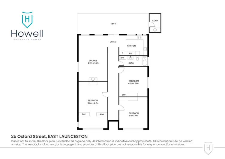 Floorplan of Homely house listing, 25 Oxford Street, East Launceston TAS 7250
