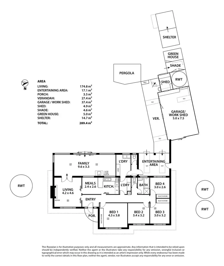 Floorplan of Homely house listing, 20 Precolumb Road, One Tree Hill SA 5114