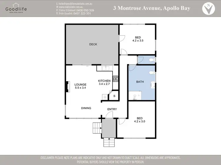 Floorplan of Homely house listing, 3 Montrose Avenue, Apollo Bay, VIC 3233, Apollo Bay VIC 3233