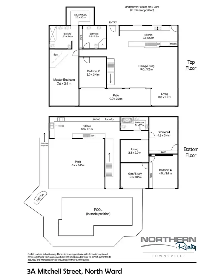 Floorplan of Homely house listing, 3A Mitchell Street, North Ward QLD 4810