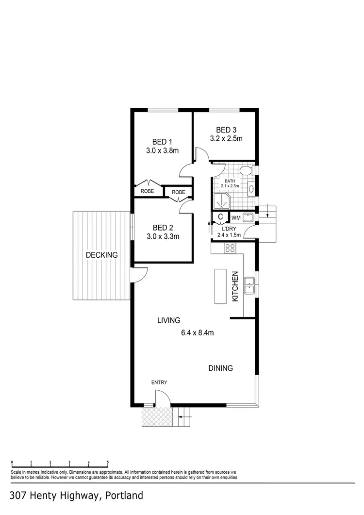 Floorplan of Homely house listing, 307 Henty Highway, Portland VIC 3305