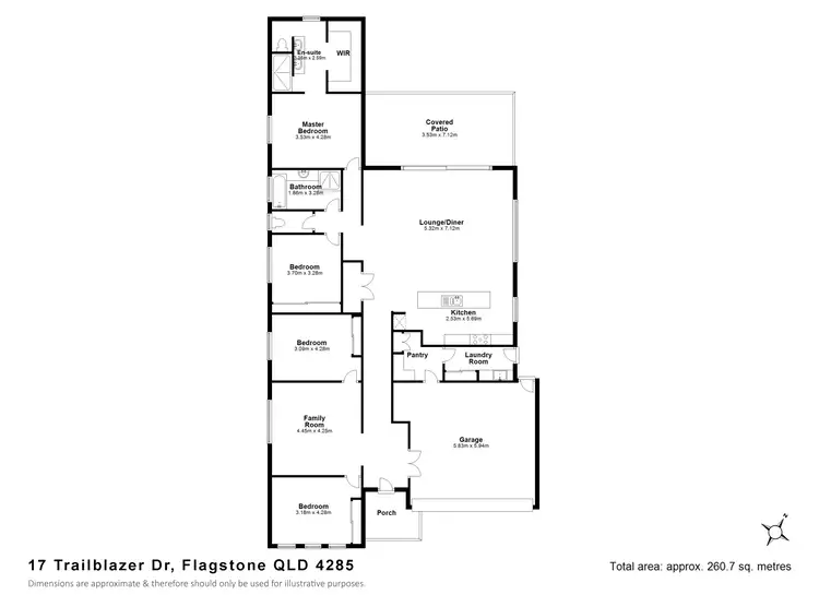Floorplan of Homely house listing, 17 Trailblazer Drive, Flagstone QLD 4280