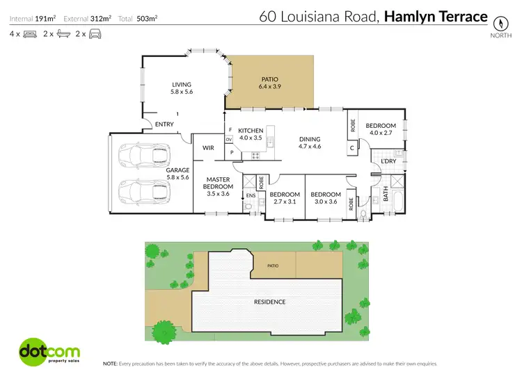 Floorplan of Homely house listing, 60 Louisiana Road, Hamlyn Terrace NSW 2259