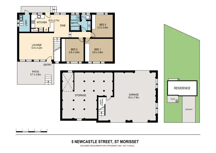 Floorplan of Homely house listing, 5 Newcastle Street, Morisset NSW 2264