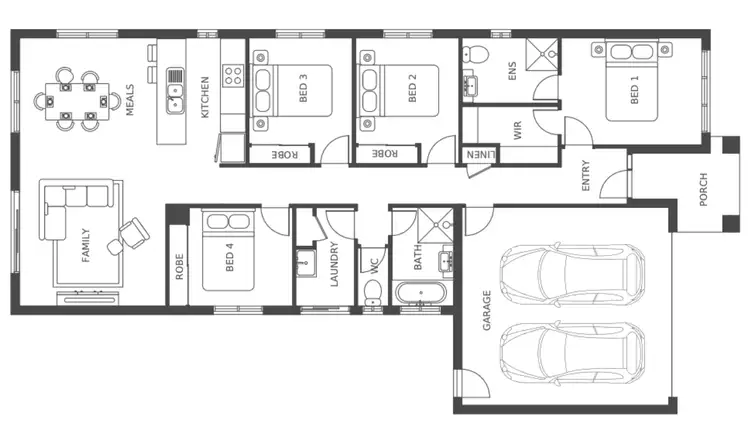 Floorplan of Homely house listing, Address available on request