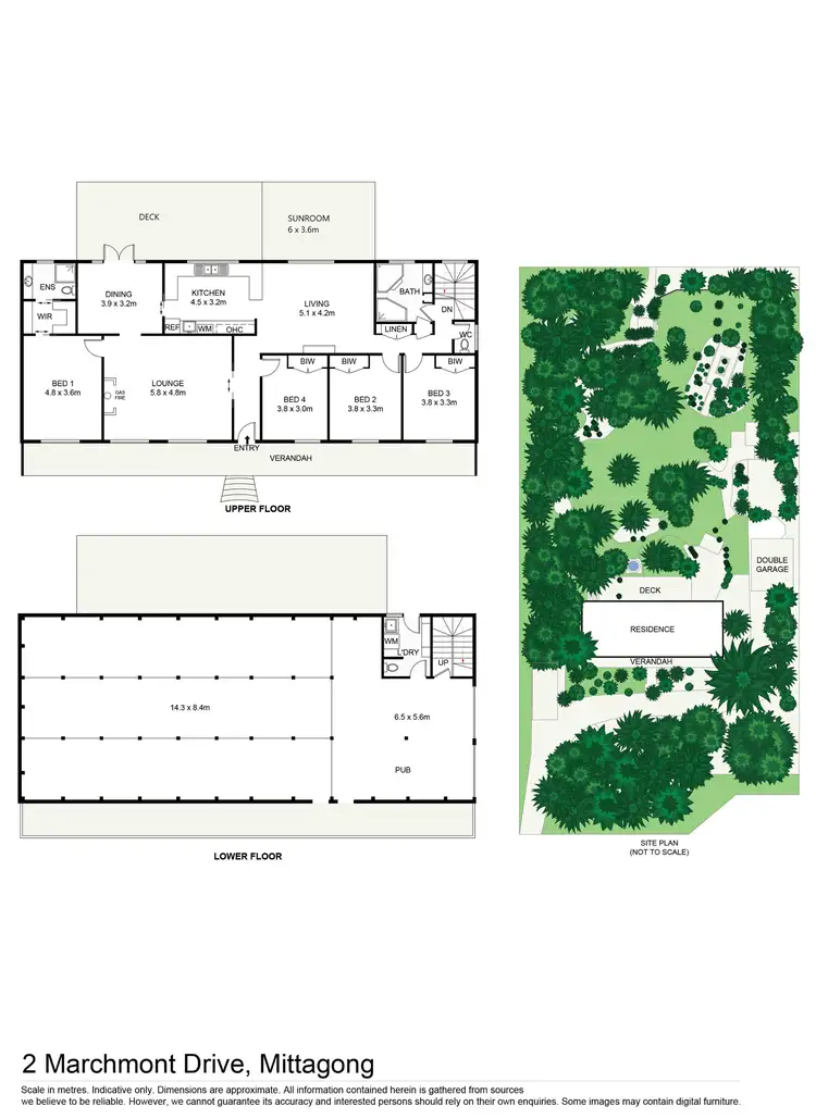 Floorplan of Homely house listing, 2 Marchmont Drive, Mittagong NSW 2575