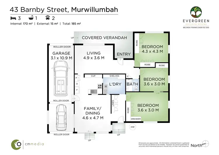 Floorplan of Homely house listing, 43 Barnby Street, Murwillumbah NSW 2484