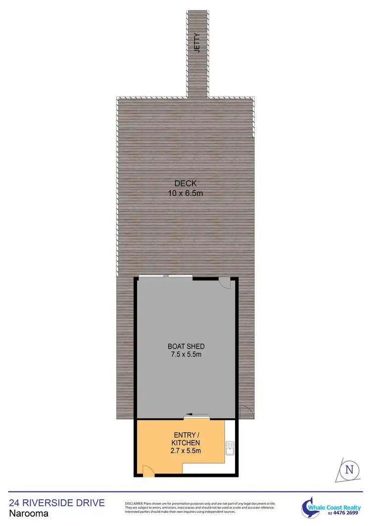 Floorplan of Homely land listing, Lot 24 Boatshed Riverside Drive, Narooma NSW 2546
