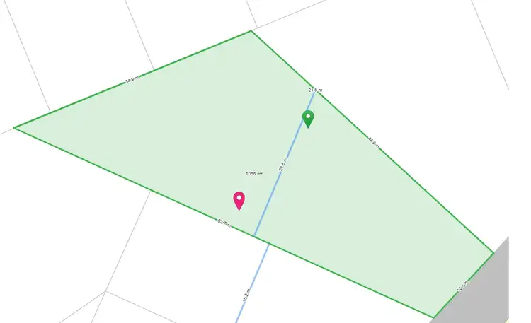 Floorplan of Homely land listing, 23 James Scott Crescent, Lemon Tree Passage NSW 2319