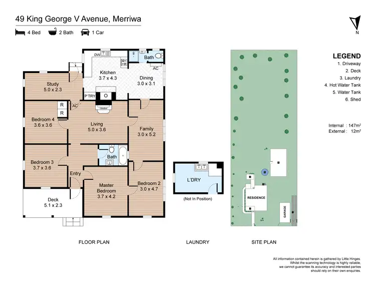 Floorplan of Homely house listing, 49-51 King George V Avenue, Merriwa NSW 2329