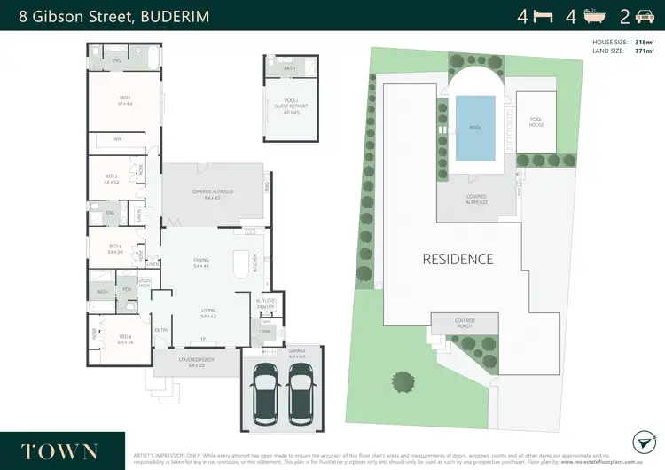 Floorplan of Homely house listing, 8 Gibson Street, Buderim QLD 4556