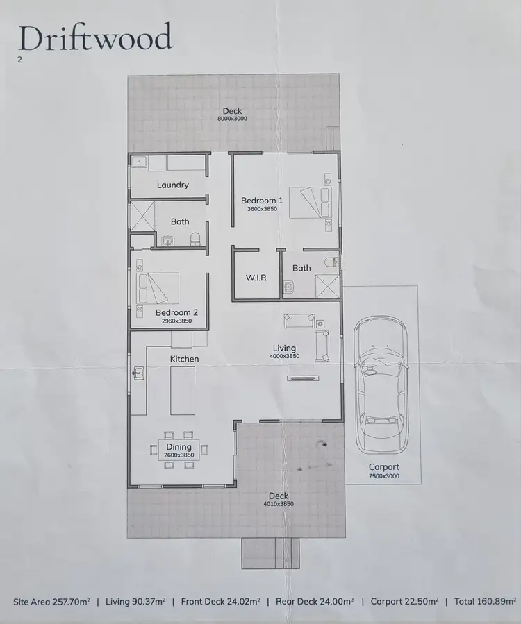 Floorplan of Homely house listing, 120/157 The Springs Road, Sussex Inlet NSW 2540