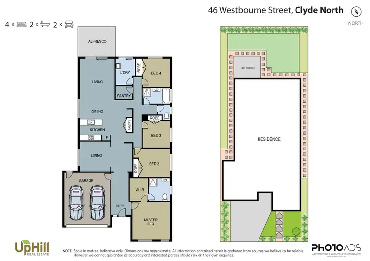 Floorplan of Homely house listing, 46 Westbourne Street, Clyde North VIC 3978