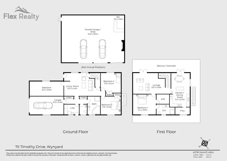 Floorplan of Homely house listing, 75 Timothy Drive, Wynyard TAS 7325