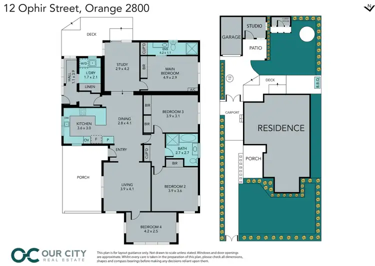 Floorplan of Homely house listing, 12 Ophir Street, Orange NSW 2800