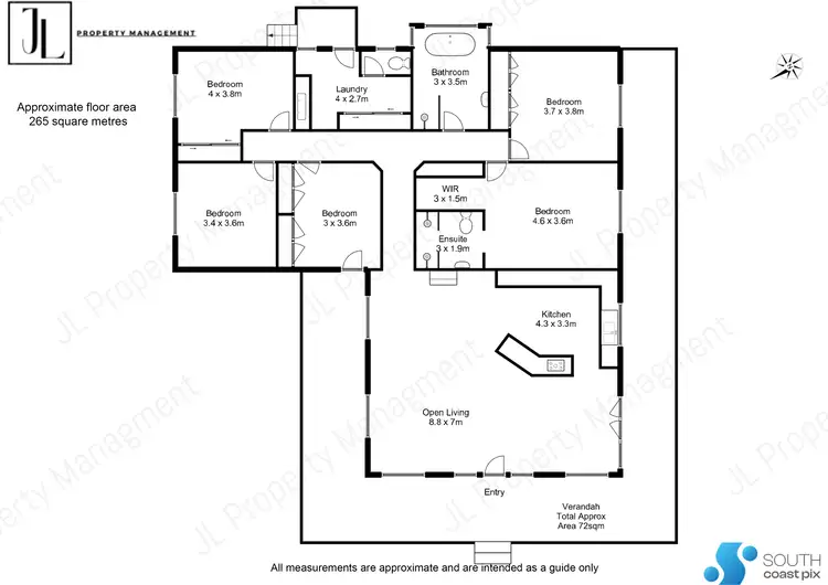 Floorplan of Homely rural property listing, 181 Cullendulla Drive, Long Beach NSW 2536