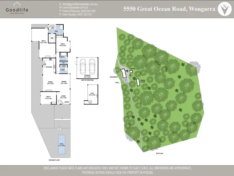 Floorplan of Homely house listing, 5550 Great Ocean Road, Wongarra VIC 3234