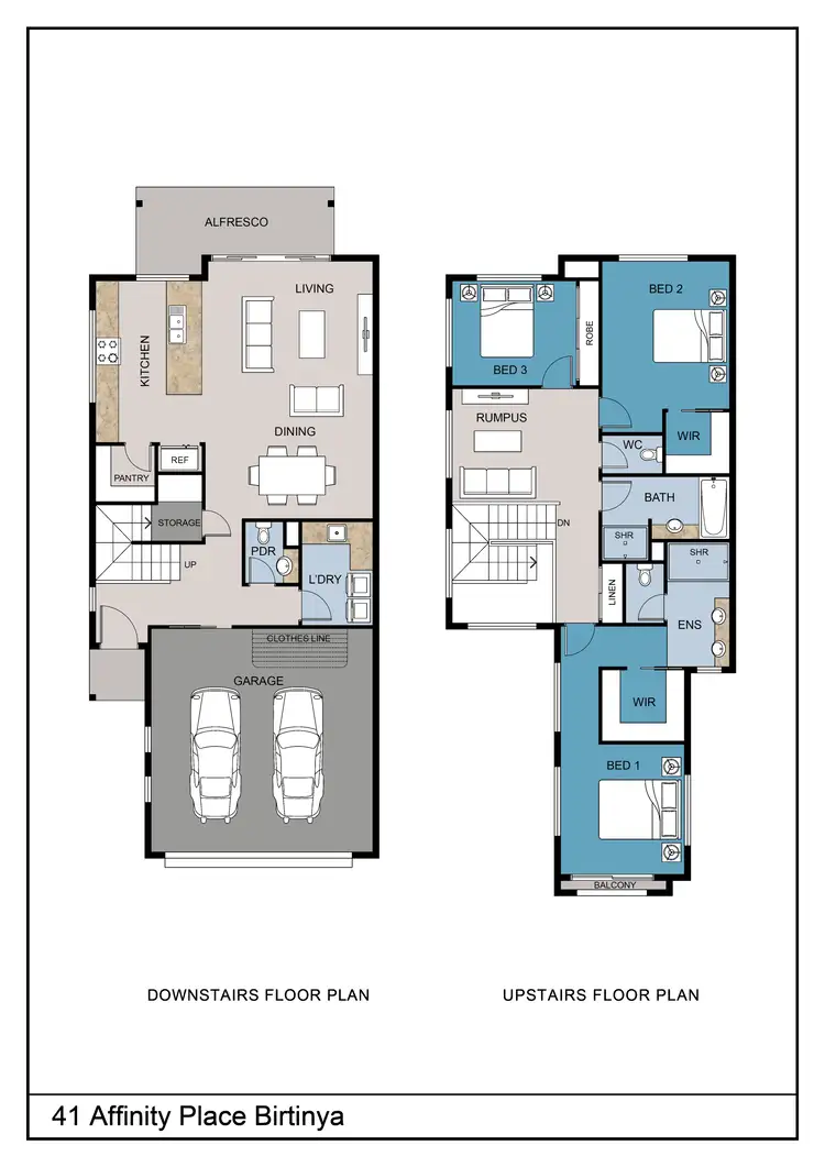 Floorplan of Homely house listing, 41 Affinity Place, Birtinya QLD 4575