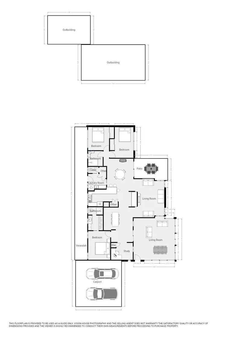 Floorplan of Homely house listing, 49B Blake Road, Iraak VIC 3494
