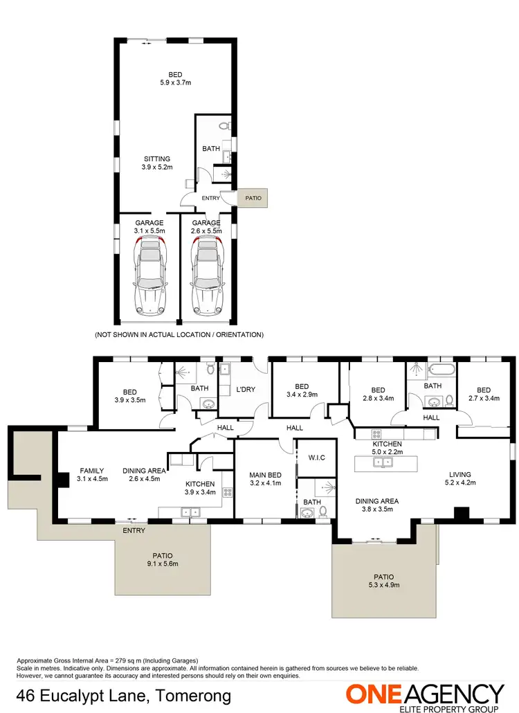 Floorplan of Homely house listing, 46 Eucalypt Lane, Tomerong NSW 2540