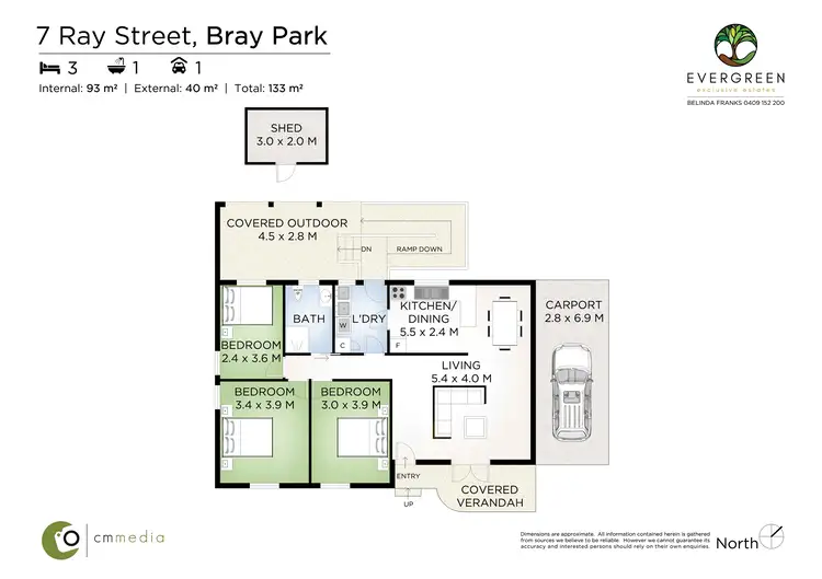 Floorplan of Homely house listing, 7 Ray Street, Bray Park NSW 2484