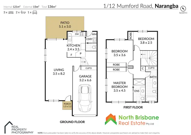 Floorplan of Homely house listing, 1/12 Mumford Road, Narangba QLD 4504