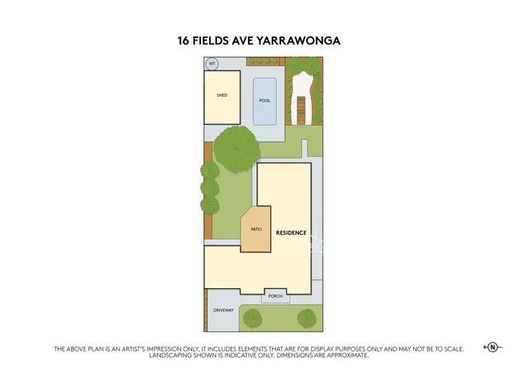 Floorplan of Homely house listing, 16 Fields Avenue, Yarrawonga VIC 3730