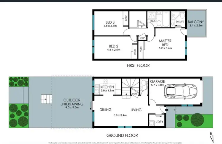 Floorplan of Homely townhouse listing, 31a/177a Reservoir Road, Blacktown NSW 2148