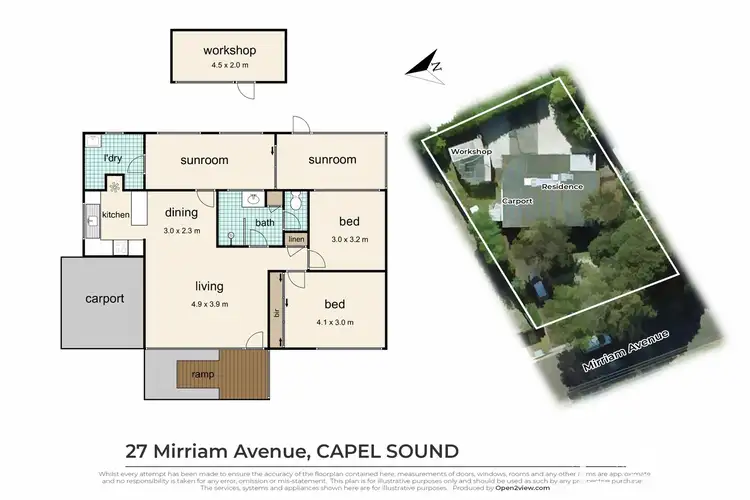 Floorplan of Homely house listing, 27 Mirriam Avenue, Capel Sound VIC 3940