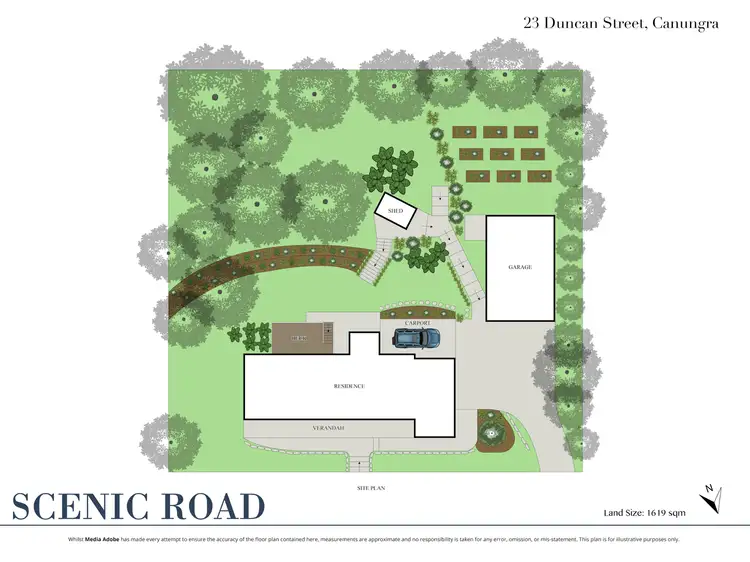 Floorplan of Homely house listing, 23 Duncan Street, Canungra QLD 4275