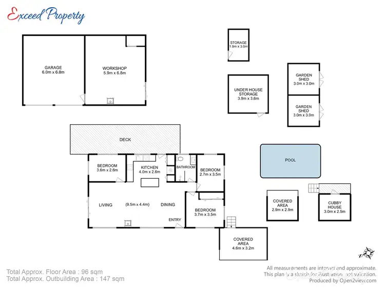 Floorplan of Homely house listing, 215 George Street, Dulcot TAS 7025