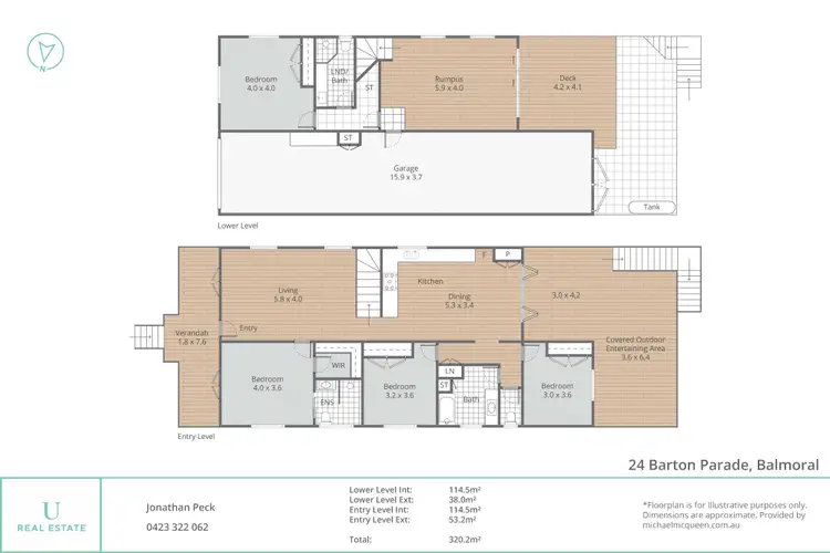 Floorplan of Homely house listing, 24 Barton Parade, Balmoral QLD 4171