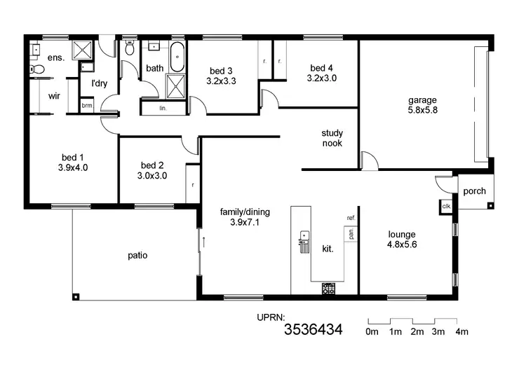 Floorplan of Homely house listing, Address available on request