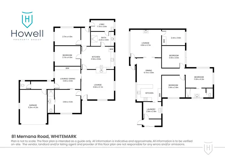 Floorplan of Homely rural property listing, 81 Memana Road, Whitemark TAS 7255