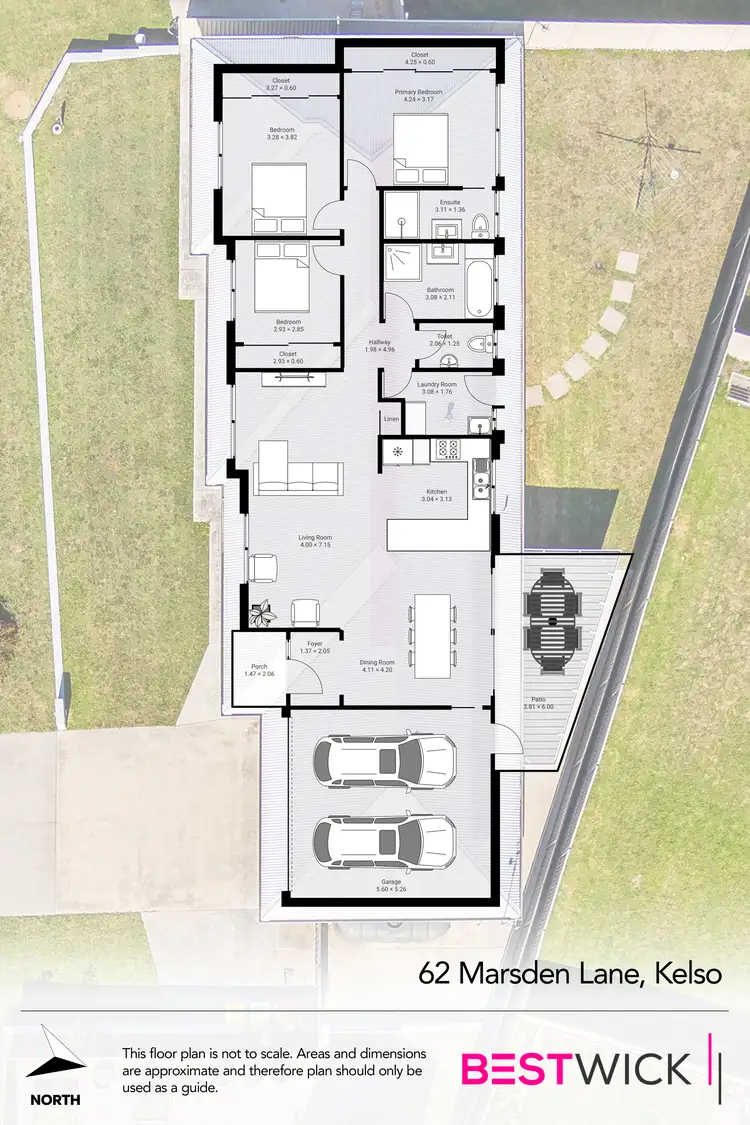 Floorplan of Homely house listing, 62 Marsden Lane, Kelso NSW 2795