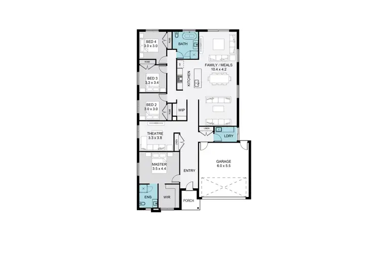 Floorplan of Homely house listing, 52 Madisons Avenue, Diggers Rest VIC 3427