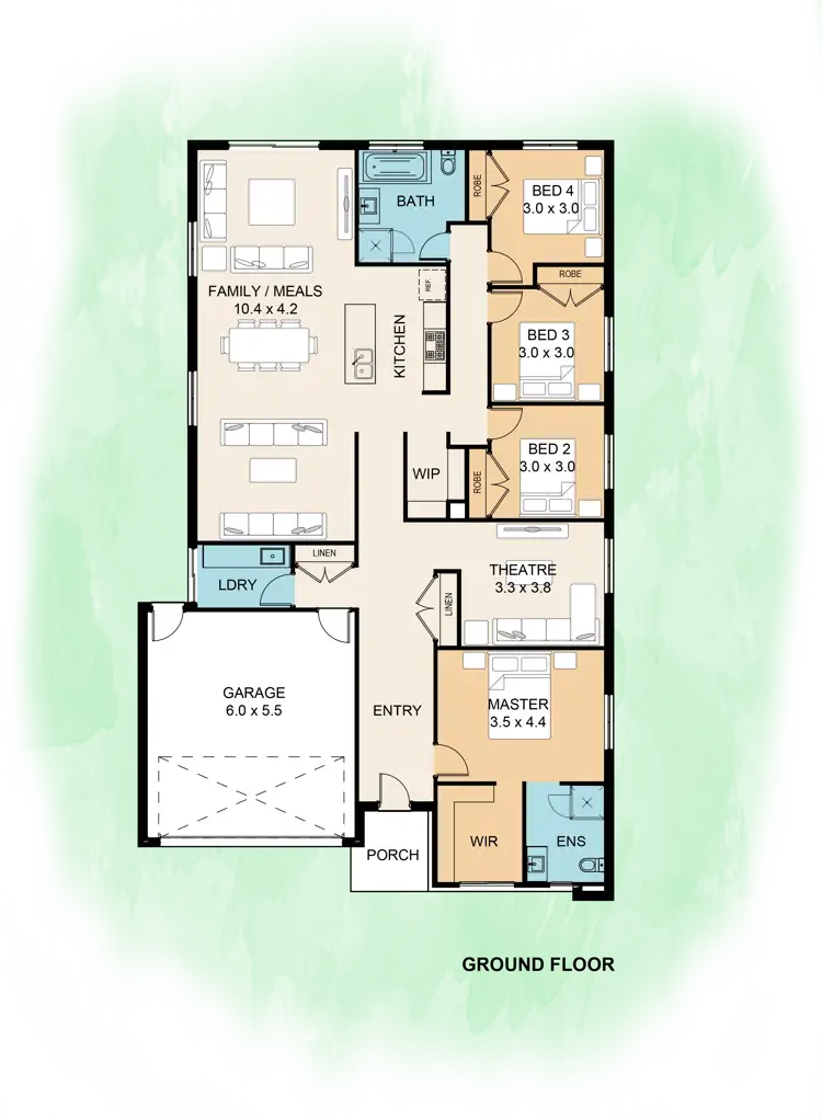 Floorplan of Homely house listing, 27 Violetta Boulevard, Diggers Rest VIC 3427