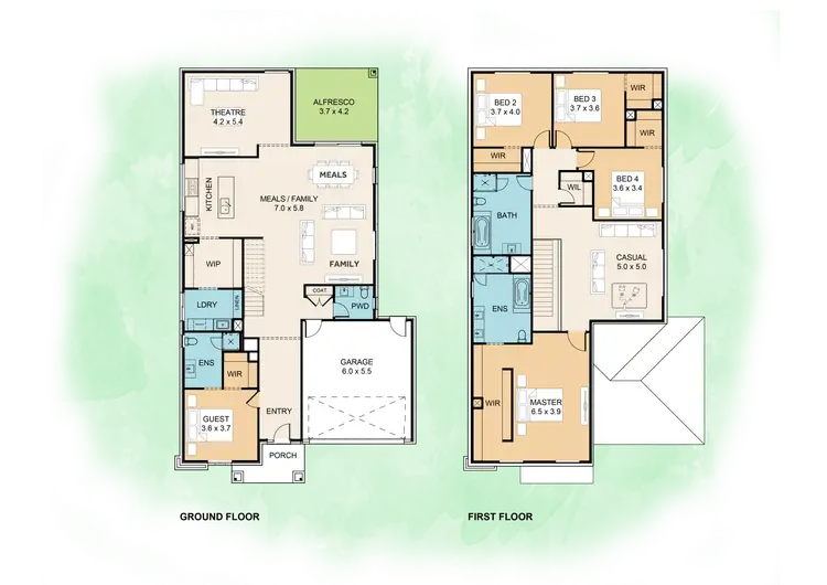 Floorplan of Homely house listing, 48 Madisons Avenue, Diggers Rest VIC 3427